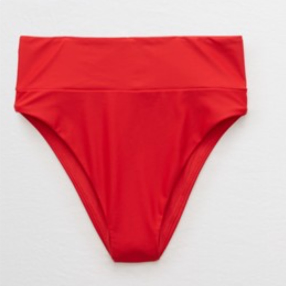 High waist cheeky bathing suit